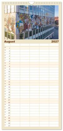 Familienplaner 2027 - Berlin - Reise durch die deutsche Geschichte mit 5 Spalten (Wandkalender, 21 x 45 cm) CALVENDO