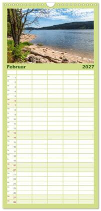 Familienplaner 2027 - Hochschwarzwald - Traumhafte Landschaften im Schwarzwald mit 5 Spalten (Wandkalender, 21 x 45 cm) CALVENDO