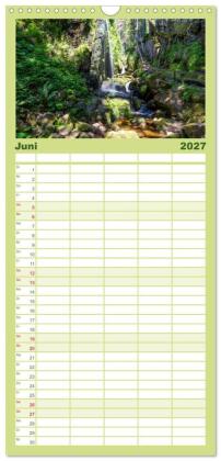Familienplaner 2027 - Hochschwarzwald - Traumhafte Landschaften im Schwarzwald mit 5 Spalten (Wandkalender, 21 x 45 cm) CALVENDO