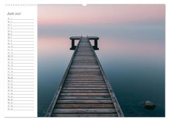 Stille am Horizont (Wandkalender 2027 DIN A2 quer), CALVENDO Monatskalender