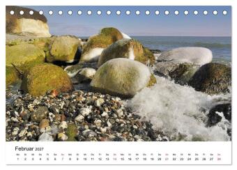 Insel Rügen Impressionen (Tischkalender 2027 DIN A5 quer), CALVENDO Monatskalender
