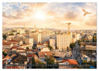 Jerusalems Glanz - Tiferet Jerushalajim (hochwertiger Premium Wandkalender 2027 DIN A2 quer), Kunstdruck in Hochglanz