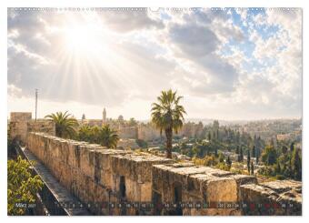 Jerusalems Glanz - Tiferet Jerushalajim (hochwertiger Premium Wandkalender 2027 DIN A2 quer), Kunstdruck in Hochglanz