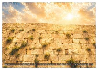 Jerusalems Glanz - Tiferet Jerushalajim (hochwertiger Premium Wandkalender 2027 DIN A2 quer), Kunstdruck in Hochglanz