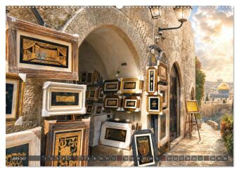 Jerusalems Glanz - Tiferet Jerushalajim (hochwertiger Premium Wandkalender 2027 DIN A2 quer), Kunstdruck in Hochglanz