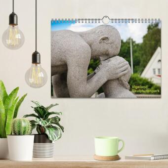 Vigeland (Wandkalender 2027 DIN A4 quer), CALVENDO Monatskalender