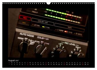 Hifi Visionen (Wandkalender 2027 DIN A3 quer), CALVENDO Monatskalender