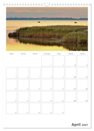 Insel Rügen / Planer (Wandkalender 2027 DIN A3 hoch), CALVENDO Monatskalender