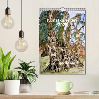 Kunstkalender 2027 - Zauber der Malerei (Wandkalender 2027 DIN A4 hoch), CALVENDO Monatskalender