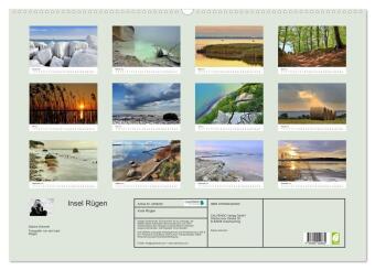 Insel Rügen (Wandkalender 2027 DIN A2 quer), CALVENDO Monatskalender