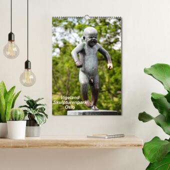 Vigeland (Wandkalender 2027 DIN A3 hoch), CALVENDO Monatskalender