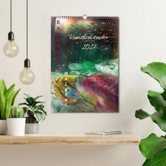 Encaustic-Malerei Kunstkalender 2027 (Wandkalender 2027 DIN A3 hoch), CALVENDO Monatskalender