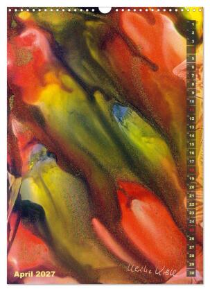 Encaustic-Malerei Kunstkalender 2027 (Wandkalender 2027 DIN A3 hoch), CALVENDO Monatskalender