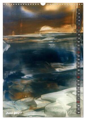 Encaustic-Malerei Kunstkalender 2027 (Wandkalender 2027 DIN A3 hoch), CALVENDO Monatskalender