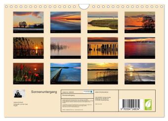 Sonnenuntergang (Wandkalender 2027 DIN A4 quer), CALVENDO Monatskalender