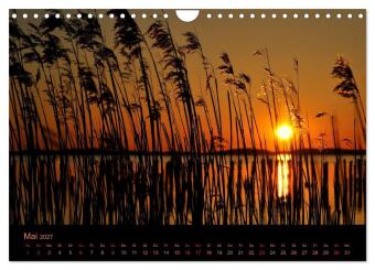 Sonnenuntergang (Wandkalender 2027 DIN A4 quer), CALVENDO Monatskalender