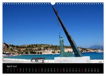 Griechenland - Insel Samos (Wandkalender 2027 DIN A3 quer), CALVENDO Monatskalender
