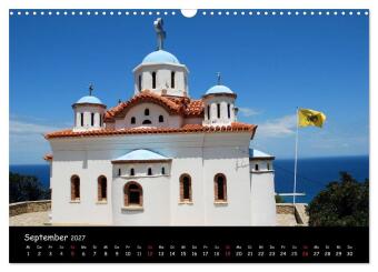 Griechenland - Insel Samos (Wandkalender 2027 DIN A3 quer), CALVENDO Monatskalender