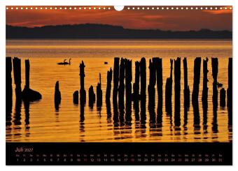 Sonnenuntergang (Wandkalender 2027 DIN A3 quer), CALVENDO Monatskalender