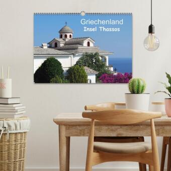 Griechenland - Insel Thassos (Wandkalender 2027 DIN A3 quer), CALVENDO Monatskalender
