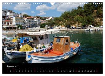 Griechenland - Insel Thassos (Wandkalender 2027 DIN A3 quer), CALVENDO Monatskalender