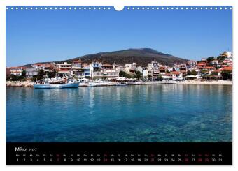 Griechenland - Insel Thassos (Wandkalender 2027 DIN A3 quer), CALVENDO Monatskalender