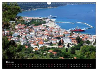 Griechenland - Insel Thassos (Wandkalender 2027 DIN A3 quer), CALVENDO Monatskalender