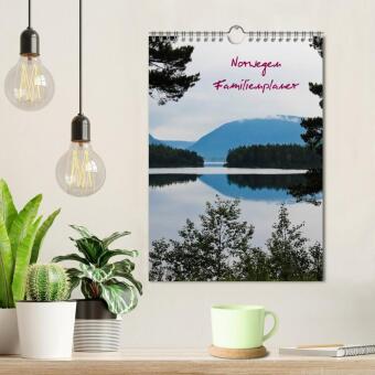 Familienplaner Norwegen (Wandkalender 2027 DIN A4 hoch), CALVENDO Monatskalender
