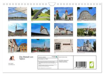 Die Altstadt von Tallinn (Wandkalender 2027 DIN A4 quer), CALVENDO Monatskalender
