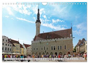 Die Altstadt von Tallinn (Wandkalender 2027 DIN A4 quer), CALVENDO Monatskalender