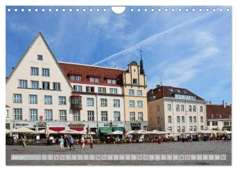 Die Altstadt von Tallinn (Wandkalender 2027 DIN A4 quer), CALVENDO Monatskalender