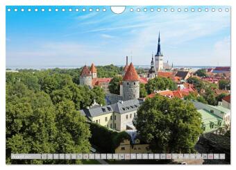 Die Altstadt von Tallinn (Wandkalender 2027 DIN A4 quer), CALVENDO Monatskalender