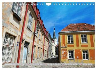 Die Altstadt von Tallinn (Wandkalender 2027 DIN A4 quer), CALVENDO Monatskalender