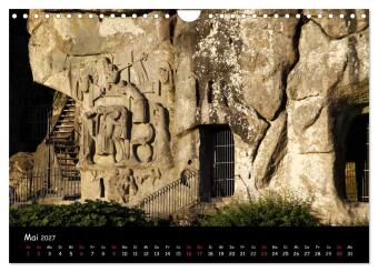Die Externsteine (Wandkalender 2027 DIN A4 quer), CALVENDO Monatskalender