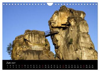 Die Externsteine (Wandkalender 2027 DIN A4 quer), CALVENDO Monatskalender