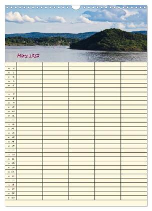 Familienplaner Norwegen (Wandkalender 2027 DIN A3 hoch), CALVENDO Monatskalender