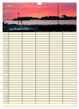 Familienplaner Norwegen (Wandkalender 2027 DIN A3 hoch), CALVENDO Monatskalender