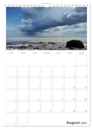 Insel Rügen / Planer (Wandkalender 2027 DIN A4 hoch), CALVENDO Monatskalender