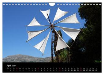 Griechenland - Insel Kreta (Wandkalender 2027 DIN A4 quer), CALVENDO Monatskalender