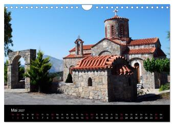 Griechenland - Insel Kreta (Wandkalender 2027 DIN A4 quer), CALVENDO Monatskalender
