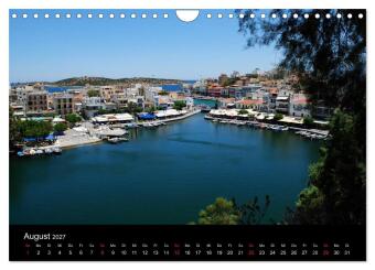 Griechenland - Insel Kreta (Wandkalender 2027 DIN A4 quer), CALVENDO Monatskalender