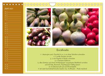 Meine Mallorca Rezepte (Wandkalender 2027 DIN A4 quer), CALVENDO Monatskalender