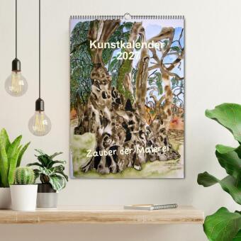 Kunstkalender 2027 - Zauber der Malerei (Wandkalender 2027 DIN A2 hoch), CALVENDO Monatskalender