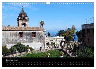 Sizilien (Wandkalender 2027 DIN A3 quer), CALVENDO Monatskalender