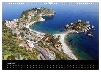 Sizilien (Wandkalender 2027 DIN A3 quer), CALVENDO Monatskalender
