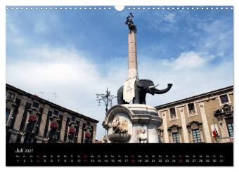 Sizilien (Wandkalender 2027 DIN A3 quer), CALVENDO Monatskalender