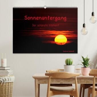 Sonnenuntergang (Wandkalender 2027 DIN A2 quer), CALVENDO Monatskalender