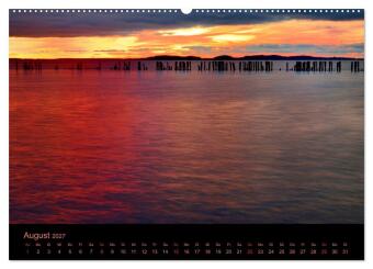 Sonnenuntergang (Wandkalender 2027 DIN A2 quer), CALVENDO Monatskalender