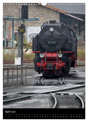Die Brockenbahn (Wandkalender 2027 DIN A3 hoch), CALVENDO Monatskalender