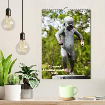 Vigeland (Wandkalender 2027 DIN A4 hoch), CALVENDO Monatskalender